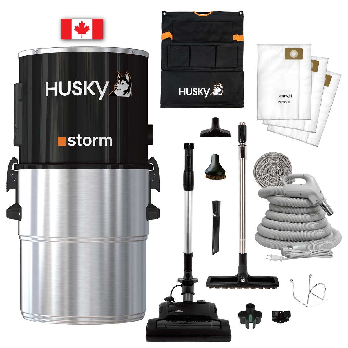Husky Storm Central Vacuum Electric Kit Walmart Canada