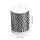 thumbnail image 5 of Naiovety Herramienta de caza, cuerda de protección para servir, hilo de repuesto, cometa, zapatero, cuerda para hacer cuerda, Protector, manualidades DIY tiro y tiro con Blanco negro Naiovety OD024863-05, 5 of 6