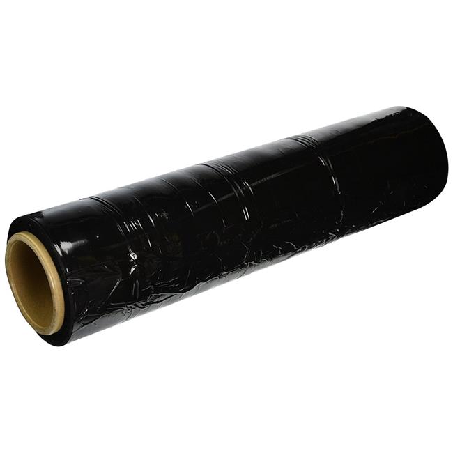Warehouse SHRINK WRAPBLK 1500 ft. 18 in. 18 gauge Shrink Wrap, Black