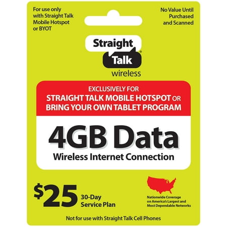 Straight Talk $25 Data Card - 2 GB / 30 Access Days