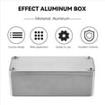 thumbnail image 4 of 1 Pcs Aluminum Stomp Box Effects 1590A Style Pedal Enclosure FOR Guitar, 4 of 4