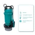 thumbnail image 4 of Bomba Sumergible Iusa Para Agua Turbia 0.5 HP azul, 4 of 6