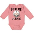 thumbnail image 3 of Inktastic Future Judge Cute Boys or Girls Long Sleeve Baby Bodysuit, 3 of 5