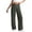*Army Green, variant on VBVC Women's Drawstring Wide Leg Pants, High Waist Pleated Palazzo Trousers For Women, Ladies' Breathable Lounge Pants with Pockets,Army Green,S-2XL