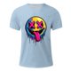 thumbnail image 4 of Blusas y camisas de manga corta y cuello redondo para hombre. Blusas/camisetas de manga corta con cuello redondo y estampado de Halloween para hombre. Blusa para hombre., 4 of 4