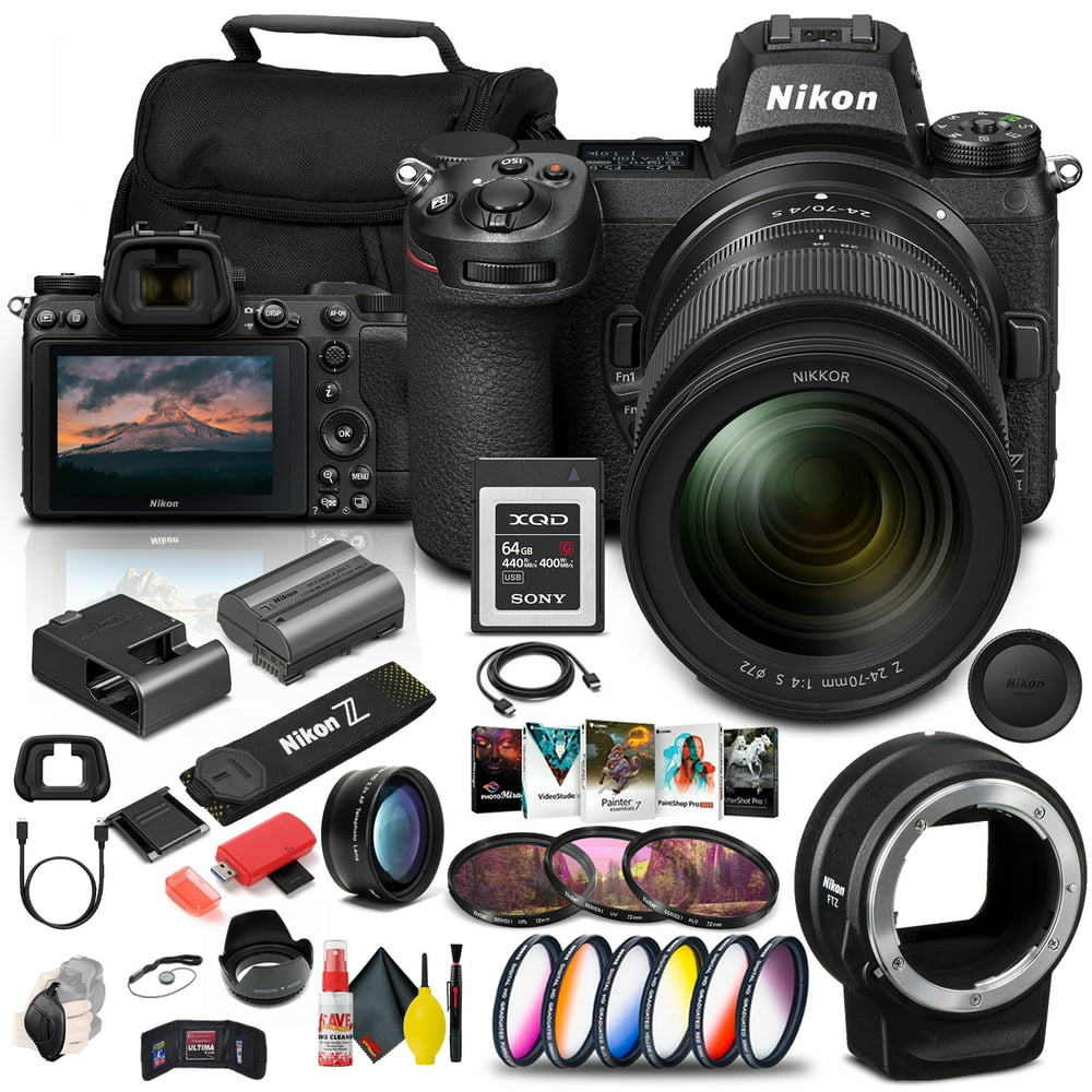 Nikon Z 6II Mirrorless Digital Camera 24.5MP with 2470mm Lens (1663