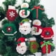 thumbnail image 2 of Microstar-decoración colgante de Navidad, conjunto de decoración colgante para árbol de Navidad, colgante de dibujos animados de tela navideña, decoración para árbol de Navidad, 2 of 4
