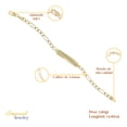 thumbnail image 3 of Esclava Italiana Imperial Jewelry Figaro 10 Quilates 3.5mm 14cm, 3 of 5