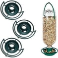 thumbnail image 4 of Outdoor Bird Feeder Automatic Hanging Plastic Feed Bowl for Parrot Pigeon Pet Indoor Bottle Mouth Docking 1PCS, 4 of 5