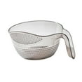 thumbnail image 2 of Abbracc Rice Washing Colander Kitchen Gadgets Household Portable Rice Washing Basket Gray, 2 of 9
