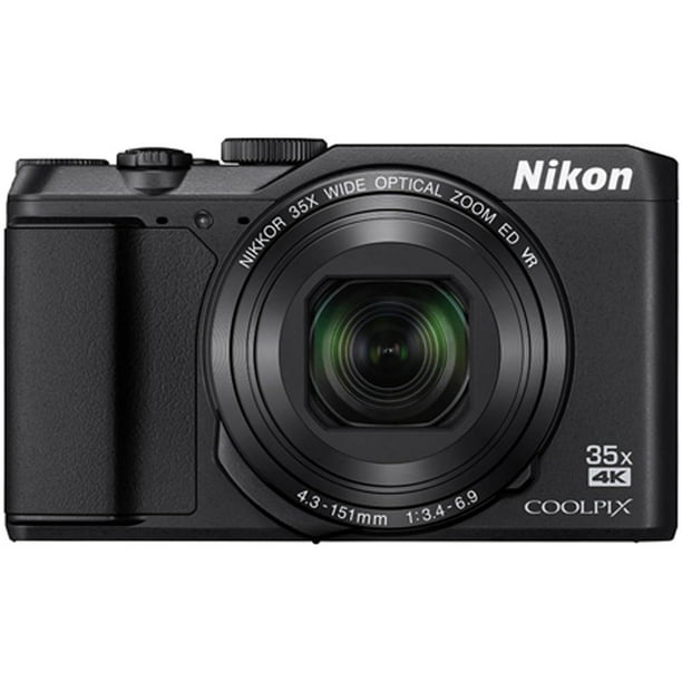 draadloos Avonturier rok Nikon COOLPIX A900 20MP HD Digital Camera w/ 35x Optical Zoom & Built-in  Wi-Fi - Black - Walmart.com