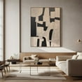 thumbnail image 2 of Large Handmade Gold Abstract Oil Painting On Canvas Wall Art Hotel Home Decoration Modern Living Room Bedroom Textured Artworks, 2 of 9