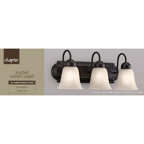 Chapter 3 Light Bathroom Vanity Oil Rubbed Bronze Com