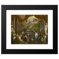 thumbnail image 2 of Ottmar Elliger the Younger 14x12 Black Modern Framed Museum Art Print Titled - The Death of the Dido (18th Century), 2 of 5
