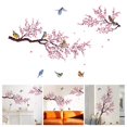 thumbnail image 2 of Removable Cherry Blossom Wall Decal Flower Tree Branch Wall Sticker Romantic And Warm Cherry Blossom Wall Decal 3d Wall Sticker Mural Children'S Bedroom Baby Nursery Living Room Office Home Decoration, 2 of 12