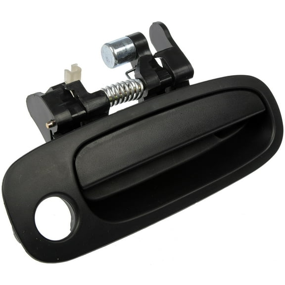 Dorman 80424 Front Passenger Side Exterior Door Handle for Specific Chevrolet Models, Smooth Black