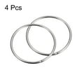 thumbnail image 3 of 304 Stainless Steel O Rings, 4 Pack 100mm Outer Dia. 5mm Thick Welded O-rings, 3 of 6