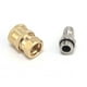 thumbnail image 3 of Conectores de boquilla de pulverizador de alta presión, rosca M14, conector rápido de 1/4, piezas de conexión de manguera, conectores de botella de espuma de nieve (Gongtou), 3 of 5