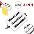 thumbnail image 3 of Zootealy Trancheuse et Déchiqueteuse en Acier Inoxydable pour Mélangeur KitchenAid, Râpe à Fromage, Trancheuse Alimentaire pour Mélangeur KitchenAid, Accessoires pour KitchenAid, 3 of 6