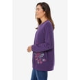 thumbnail image 4 of Woman Within Plus Size Printed Sweatshirt, 4 of 5