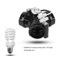 thumbnail image 1 of Base de Lámpara E27, Base Conveniente de Lámpara, Accesorios de Luz para Salones de Estar de Corredores, 1 of 7