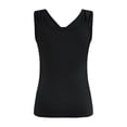 thumbnail image 5 of Mujeres Casual tanques sin mangas sólido pulóver cordón adelgazamiento chaleco blusa Tops Fridja  czfsfas5693, 5 of 5