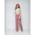 thumbnail image 4 of Wide Leg Plaid Cotton Pants, 4 of 5
