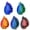 Multicolor1-5pcs, variant on 5PCS 3D Printed Dragon Eggs with Inside Easter Mystery Egg Animals Fidget Home Office Decoration