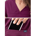 thumbnail image 4 of Adar Pro Blouses Médicales pour Femmes - Haut à Col en V, 4 of 7
