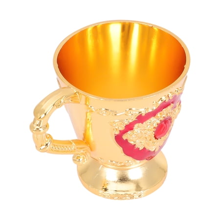 

Wine Glasses Collection Cup European Style Retro Luxurious Metal
