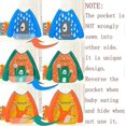 thumbnail image 2 of Paquete de 3 baberos con mangas, impermeables, de manga larga, lavables y aptos para niños de 6 a 36 meses. Ideales para comer y pintar., 2 of 5