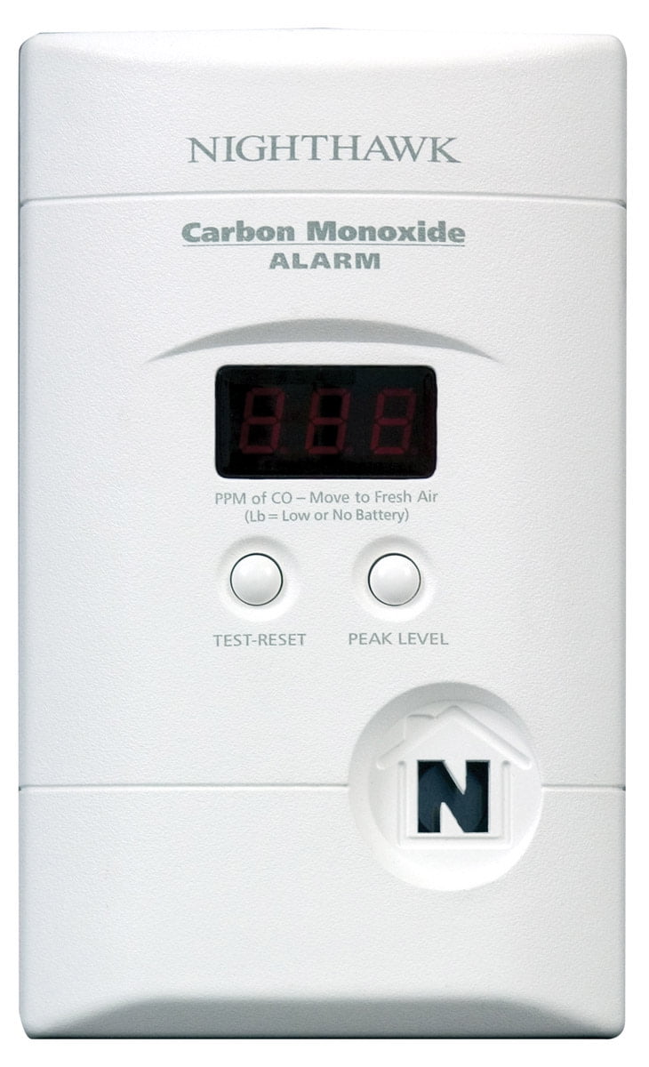 FREE SHIPPING 2 Pack Kidde Nighthawk Digital Carbon Monoxide Detector Alarm 