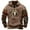 Khaki, variant on BiZtdJrK Aztec Hoodie for Mens Western Cowboy Bull Skull Print Long Sleeve Sweatshirt Fashion Country Ethnic Oversized Pullover with Pocket 90 Percent Off Clearance Sale Black M
