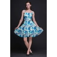 thumbnail image 3 of Bimba Floral Women Sleeveless Mini Flowy Tank Summer Sun Dress Floral Print Dress-Medium, 3 of 5