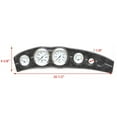 thumbnail image 4 of Lund Boat Gauge Dash Panel 2253315 | Tyee Gray 20 1/2 x 4 5/8 Inch, 4 of 5
