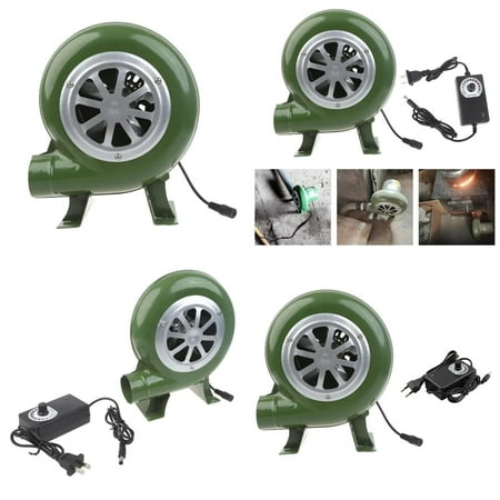

FPWNGL Blower Fan BBQ Fan 100v 220v Suitable for Barbecue Mini Blacksmith Forges Blower with Speed Adapter AC100-240V M89B