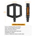 thumbnail image 2 of 1 Par de Pedales Antideslizantes para Bicicleta de Carretera, Plataforma Plana para Ciclismo MTB, 2 of 8
