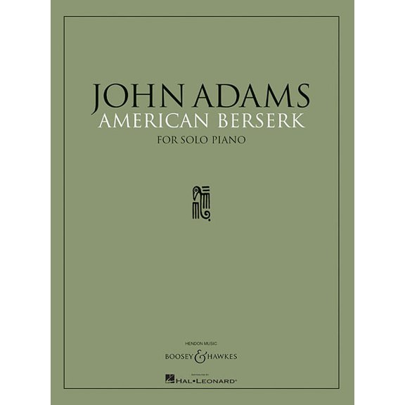 American Berserk: For Solo Piano, (Paperback)
