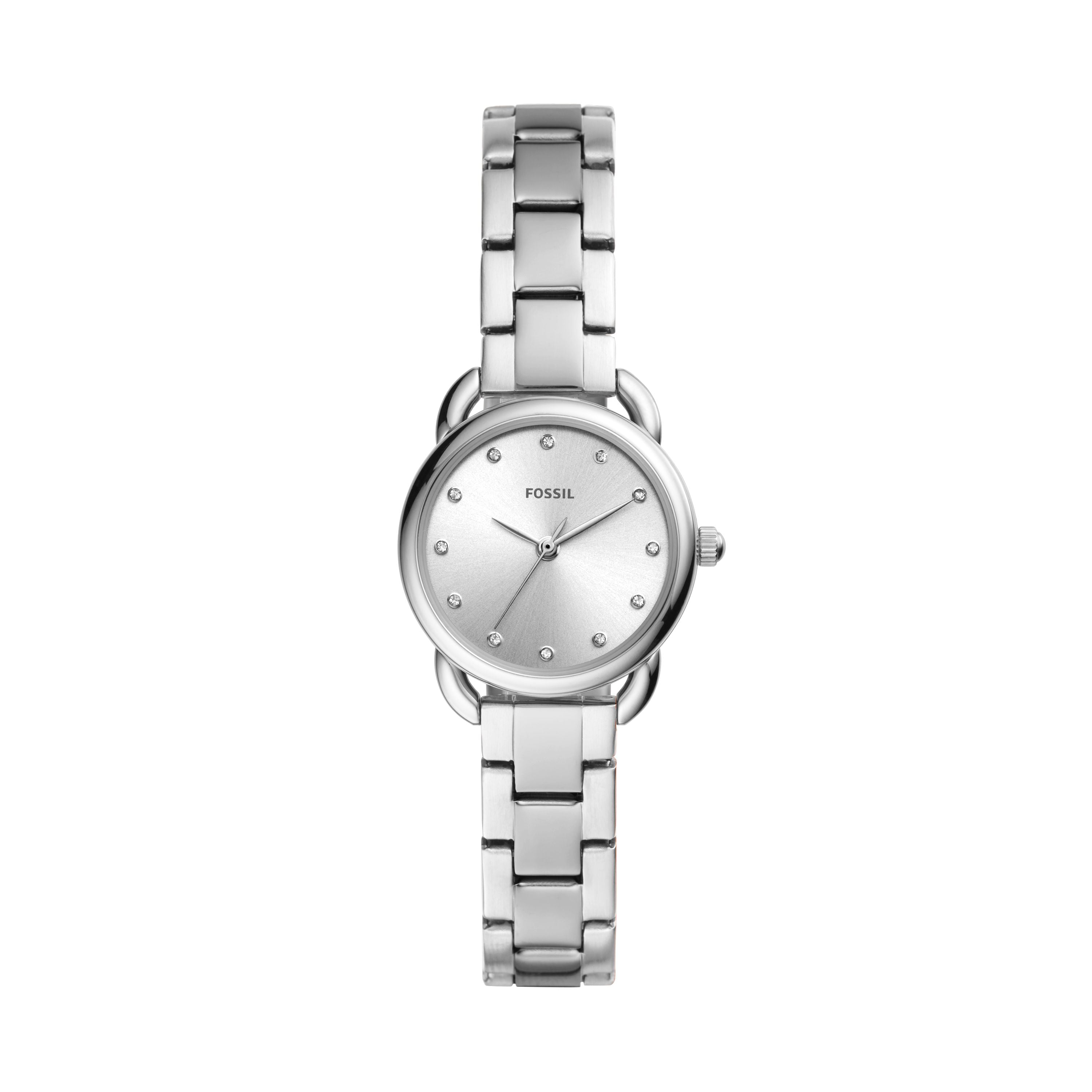 Fossil Women's Tailor Mini Three-Hand, Stainless Steel Watch, ES4496 ...