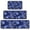 Pioneer Flower Floral-2, variant on Pioneer Flower Floral Print Pattern Kitchen Rugs Sets Of 3,Kitchen Runner Rugs Non Skid Washable,Decorative Kitchen Floor Mats for Kitchen,Sink,Laundry,17X30 Inch 17X47 Inch 17X59 Inch