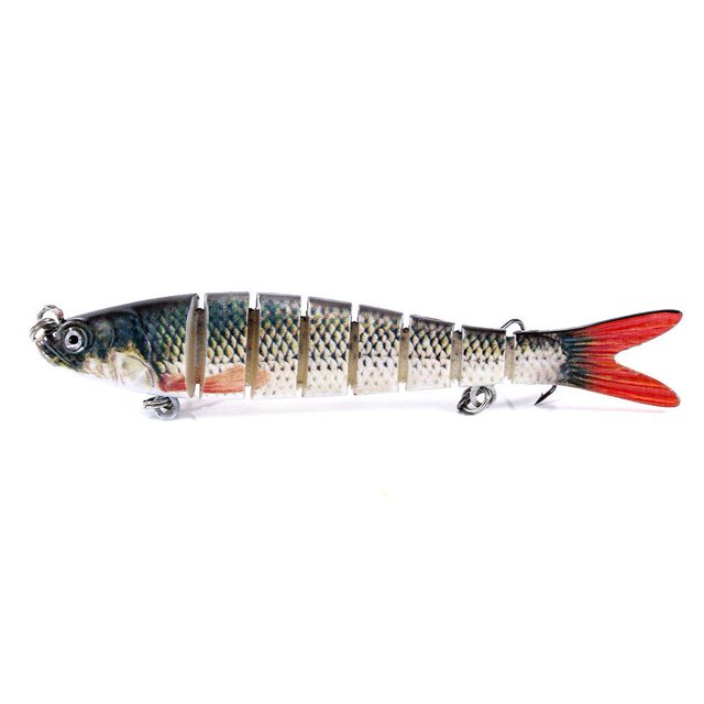 EZLIFE Señuelos de pesca de múltiples articulaciones Swimbait Wobblers que se hunden Crankbaits ~ Nice C8L7 R0M0
