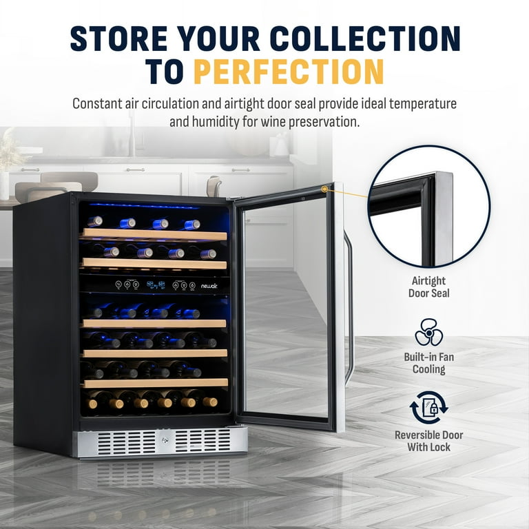 Amazon.com: BODEGACOOLER Wine Cooler 24 Bottle for Home and