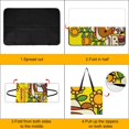 thumbnail image 4 of Rilakkuma Waterproof Foldable Beach Blanket Picnic Mat Tote Perfect for Camping Beach Hiking Grass 150x100cm, 4 of 5