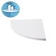 thumbnail image 5 of White Composite Board Wall Mount Corner Shelves for Display Use in Bedroom Office Home Decor 3 Tiers, 5 of 5