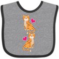 thumbnail image 3 of Inktastic Tiger Jungle Animal Girls Baby Bib, 3 of 4