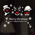 thumbnail image 4 of simhoa Christmas Decoration Snowflake Xmas Ball Christmas Tree Window Clings PVC Wall E, 4 of 8
