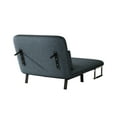 thumbnail image 3 of 39″ Tri - Fold Chair Bed with Soft Velvet Upholstery | Home & Office Use, Simple Functionality, 3 of 6