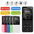 thumbnail image 3 of relayinert Lecteur MP3 Écran d'Affichage Numérique Portable Lecteurs Sans Perte Équipement de Sport Course Marche avec Microphone Noir, 3 of 7