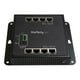 StarTech.com Gigabit Ethernet 8 Commutateur Ports Industriel - Commutateur Réseau LAN/RJ45 Compact et Renforcé - 40C à +75C (IES81GW) - Commutateur - Géré - 8 x 10/100/1000 - Mural - pour P/N: SVA12M2NEUA, SVA12M5NA – image 2 sur 4