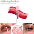 thumbnail image 3 of Reusable Lip Mask Applicators - 6 Pcs Silicone Lip Gloss & Lipstick Brush Set, 3 of 8